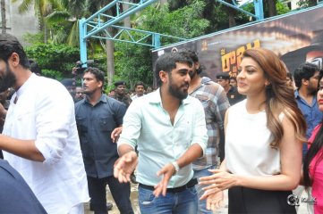 Nene Raju Nene Mantri Movie Team at K L University